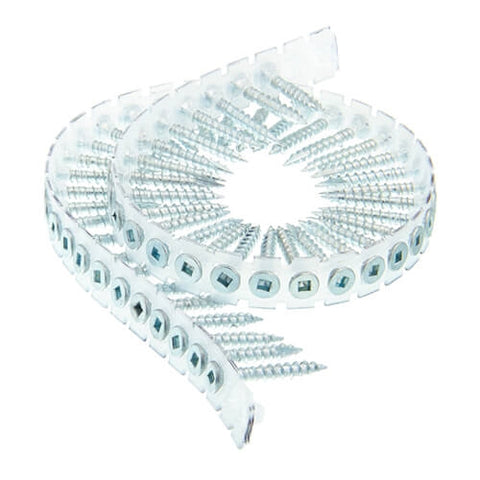 Senco 08L125CBLCTS 8G 1 1-4 in. Zinc Wood Screws - Ace Tool Group - Senco