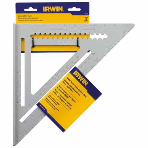 Irwin 1794465 Rafter Square Aluminum 12-Inch - Ace Tool Group - Irwin