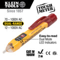 Klein NCVT2PKIT Dual Range Voltage Tester - Ace Tool Group - Klein