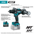 Makita GT200D 40V max XGT Brushless Cordless 2-Pc. Combo Kit (2.5Ah) - Ace Tool Group - Makita