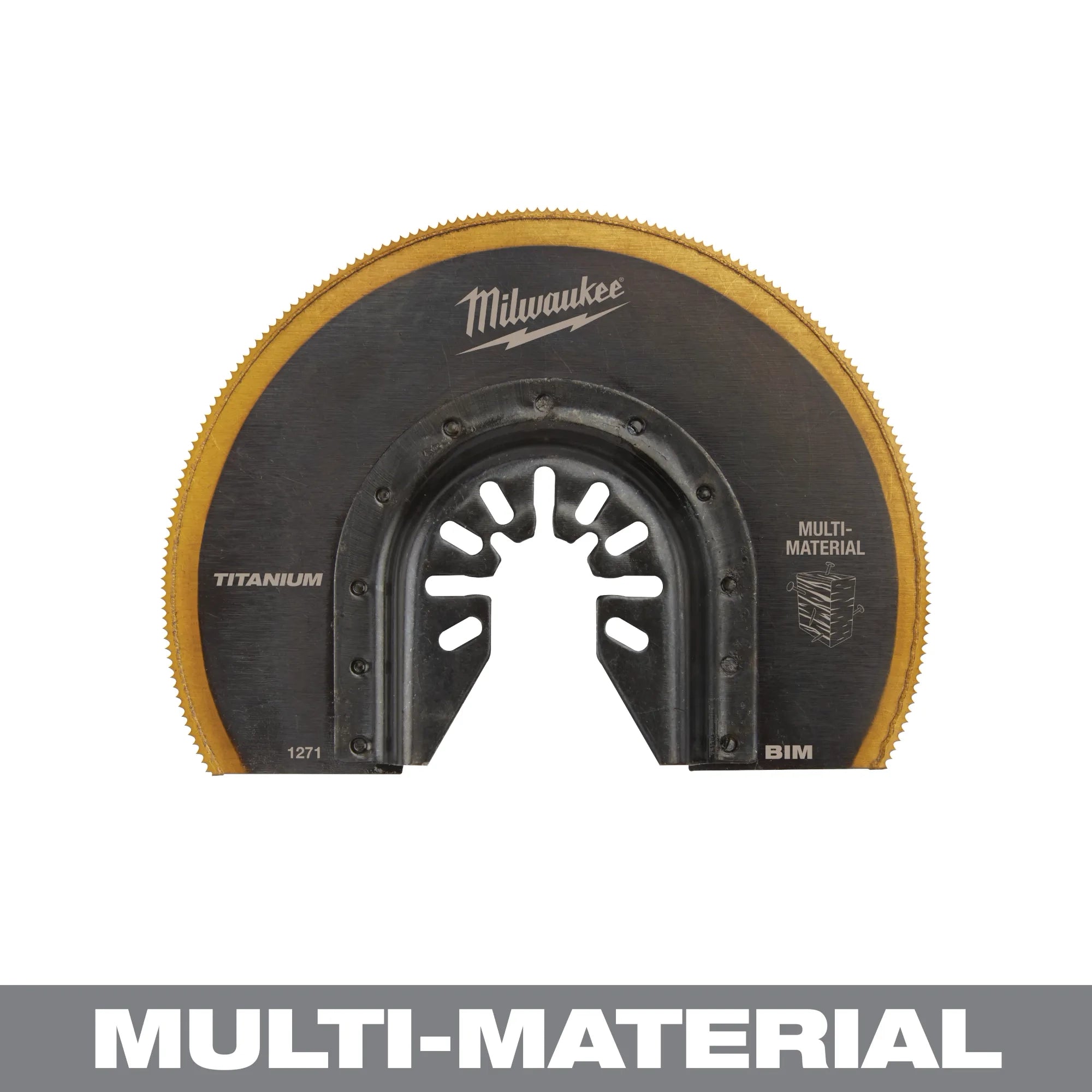 Milwaukee 49-25-1271 Milwaukee OPEN-LOK 3-1/2" TITANIUM ENHANCED BI-METAL SEGMENTED BLADE 1PK - Ace Tool Group - Milwaukee