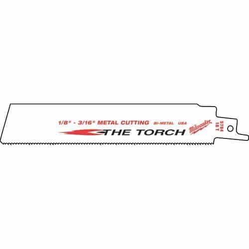 Milwaukee 48-00-5782 Sawzall Blade 14T 6 Inch Torch - Ace Tool Group - Milwaukee