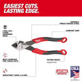 Milwaukee MT556 6" Diagonal Cutting Pliers (USA) - Ace Tool Group - Milwaukee