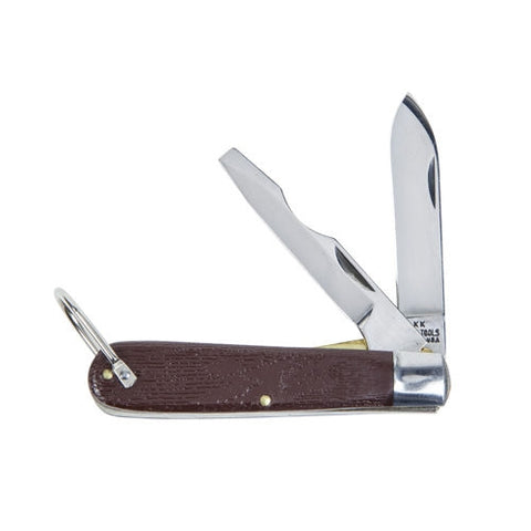 Klein 1550-2 2 Blade Pocket Knife, Steel, 2-1/2 in. - Ace Tool Group - Klein