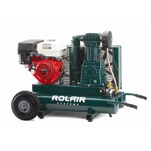 Rolair 8422HK30 9HP (270cc) Honda 20.1 CFM@90PSI 9 Gall Twin Tank Compressor