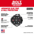 Milwaukee 48-73-1357 BOLT Green Safety Helmet with IMPACT ARMOR Liner (USA) - Type 2, Class E - Ace Tool Group - Milwaukee