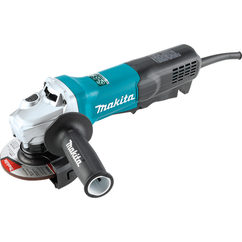 Makita 4-1/2" SJSII High-Angle Grinder, 15 AMP, 11,500 RPM, 5/8"-11, no lock-off, lock-on - Ace Tool Group - Makita