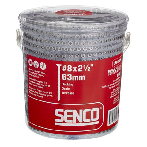 Senco 08D250S Decking To Wood Collated Screws - Ace Tool Group - Senco