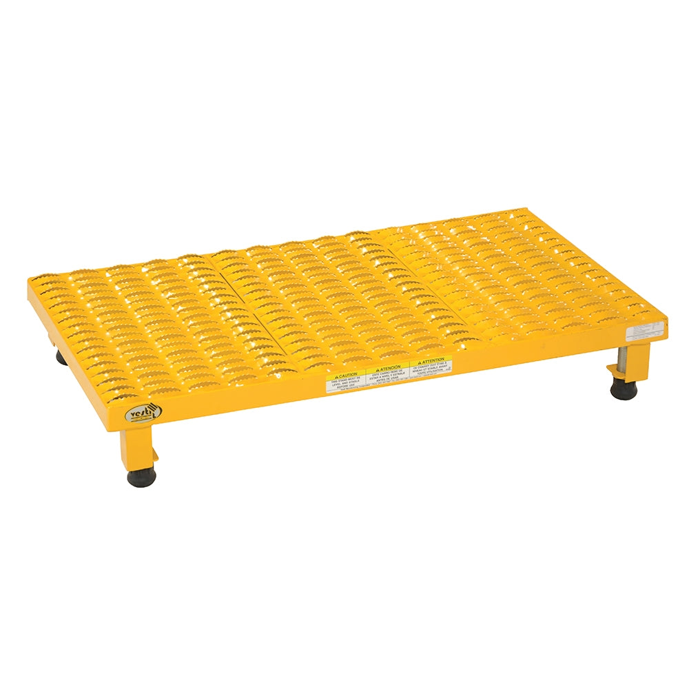 Vestil Adj Alum Stand 9-1/2-15-1/2 H 24 X 72 - Ace Tool Group - Vestil