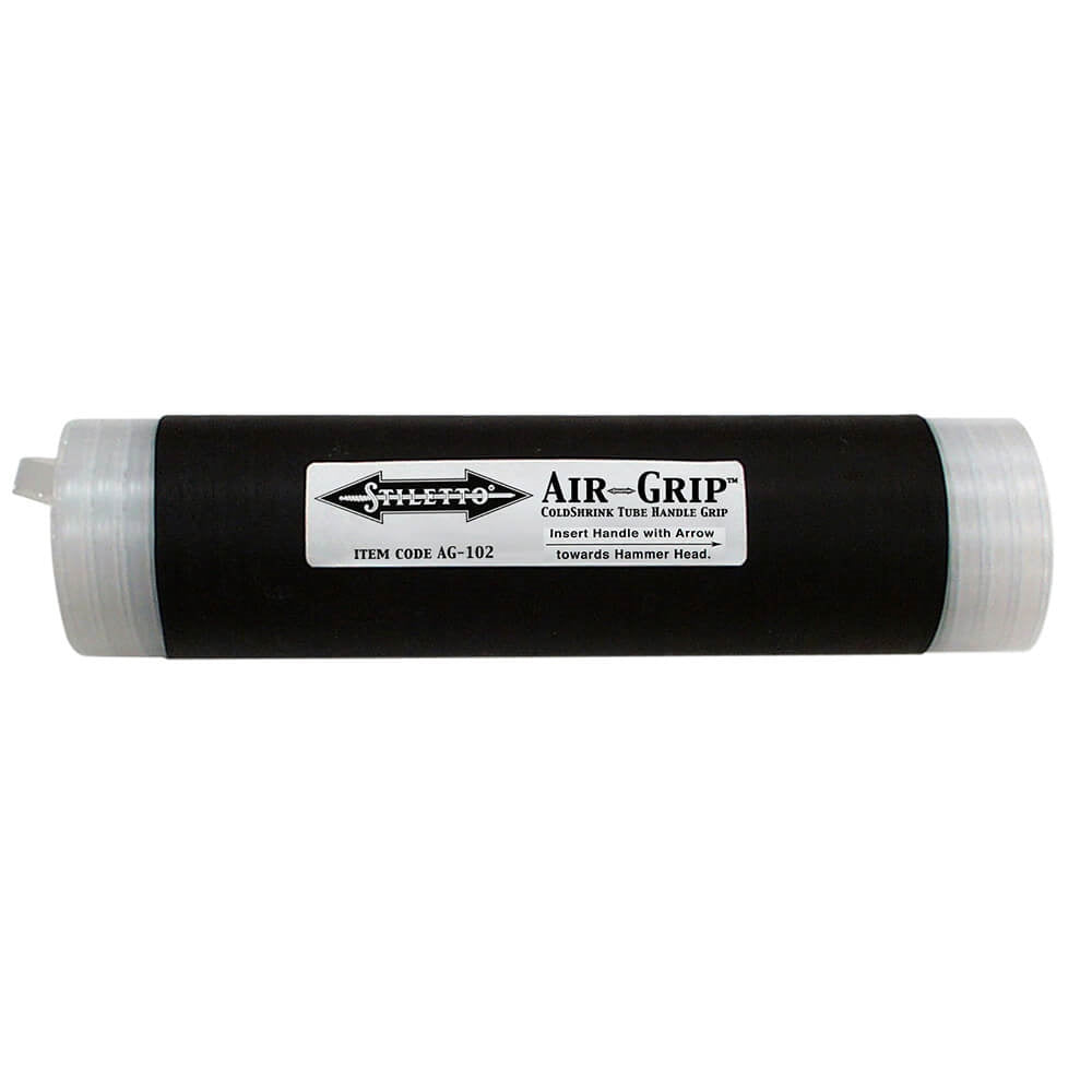 Stiletto AG-102 8" AirGrip "Coldshrink" Handle Wrap - Ace Tool Group - Stiletto