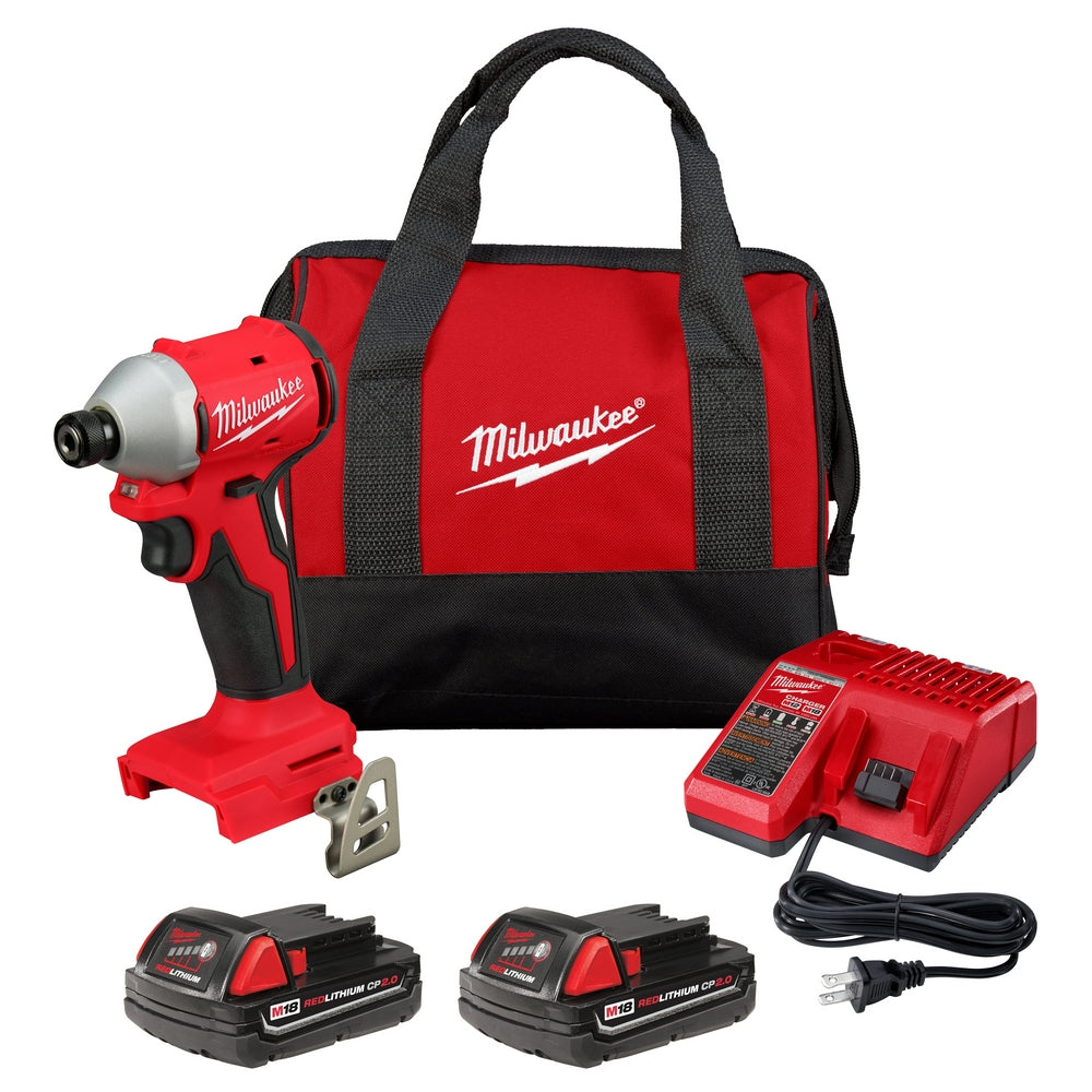 M18 CP BL 1/4" Hex Imp Driver Kit