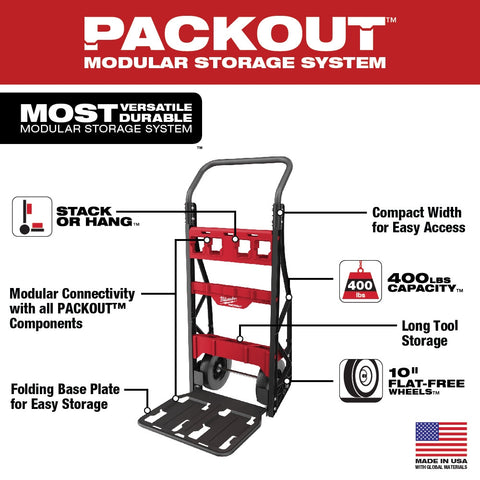Milwaukee 48-22-8415 PACKOUT  2-Wheel Cart - Ace Tool Group - Milwaukee
