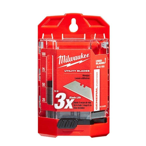 Milwaukee 48-22-1950 50 Pc. General Utility Blades - Ace Tool Group - Milwaukee