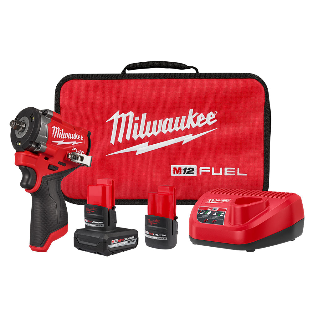 M12 FUEL Stubby 3/8" Imp Wr Kit
