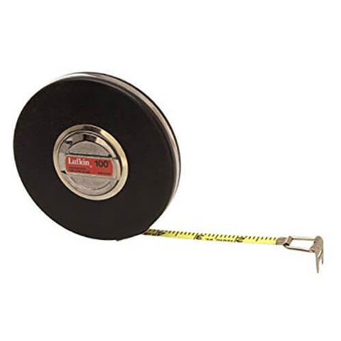 Lufkin HW226D 3/8 in. x 100 ft. Yellow Clad Tape Measure - Ace Tool Group - Lufkin