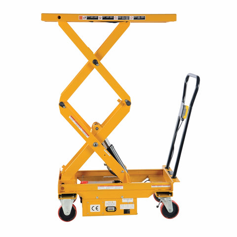 Vestil CART-1000D-DC Dc Power Hydr Scissor Cart 1K 39.75X20.5 - Ace Tool Group - Vestil