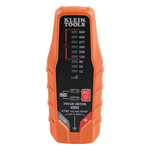 Klein ET60 Electronic AC/DC Voltage Tester - Ace Tool Group - Klein