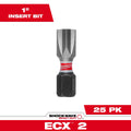 Milwaukee 48-32-4142 SHOCKWAVE Impact ECX #2 Insert Bits 25PK - Ace Tool Group - Milwaukee