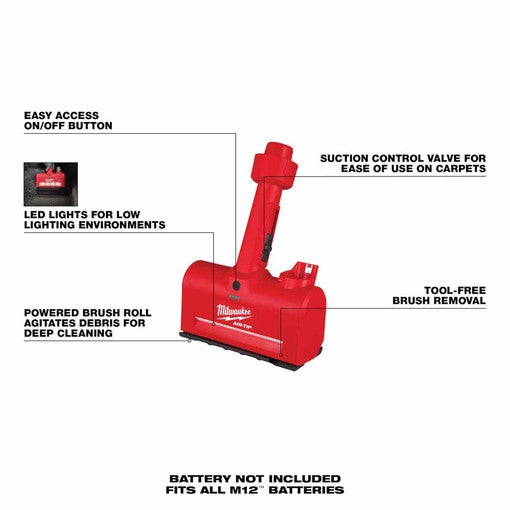 Milwaukee 0980-20 M12 AIR-TIP Utility Nozzle - Ace Tool Group - Milwaukee