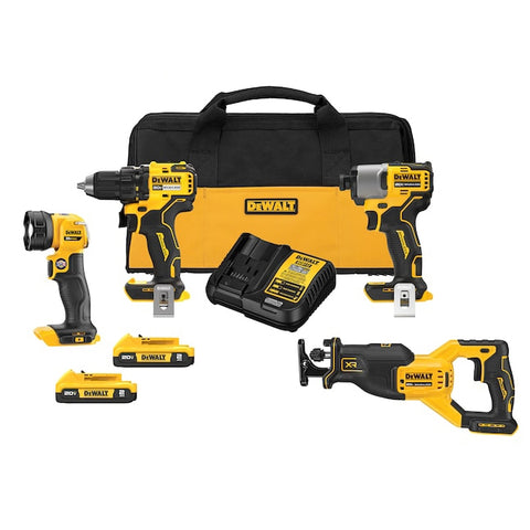 DeWalt DCK427D2 20V Brushless 4-Tool Combo Kit - Ace Tool Group - Ace Tool Group