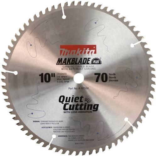 Makita A-93550 10" x 5/8" 70T Micro Polished, Miter Saw Blade - Ace Tool Group - Makita