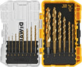 DeWalt DW1354 Titanium Nitride Coated Pilot Point Drill Bit Set (14-Piece) - Ace Tool Group - DeWalt