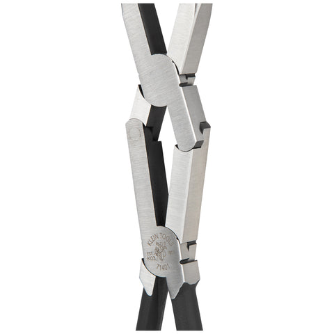 Klein 71401 Bent Pliers, Long Reach, 13 in. - Ace Tool Group - Klein