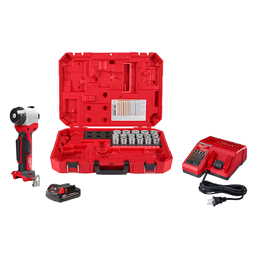 Milwaukee 2935cu-21s M18 Cable Stripper Kit with 17 Cu THHN / XHHW Bushings - Ace Tool Group - Milwaukee