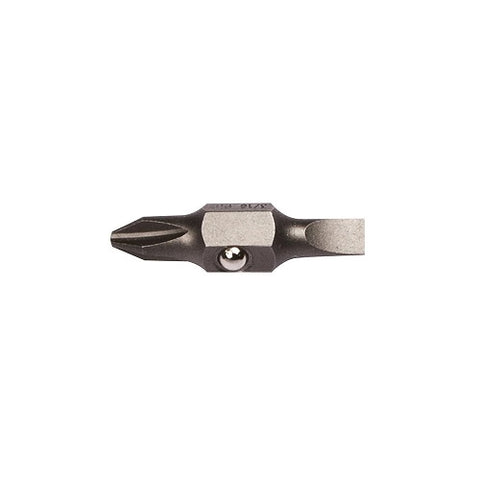 Klein 612412 Bit for Stubby #2 PH 3/16'' Slotted - Ace Tool Group - Klein