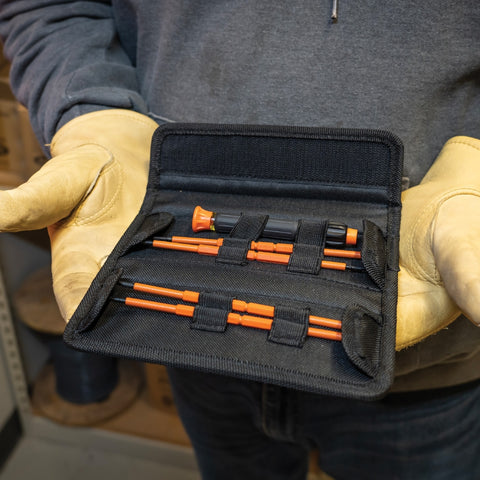 Klein 13157INSP Screwdriver Blades, Insulated Double-Ended Slotted, Phillips, 2-Pack - Ace Tool Group - Klein