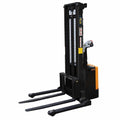 Vestil S-118-AA Adjust Powered Lift Stacker 118In Raised - Ace Tool Group - Vestil