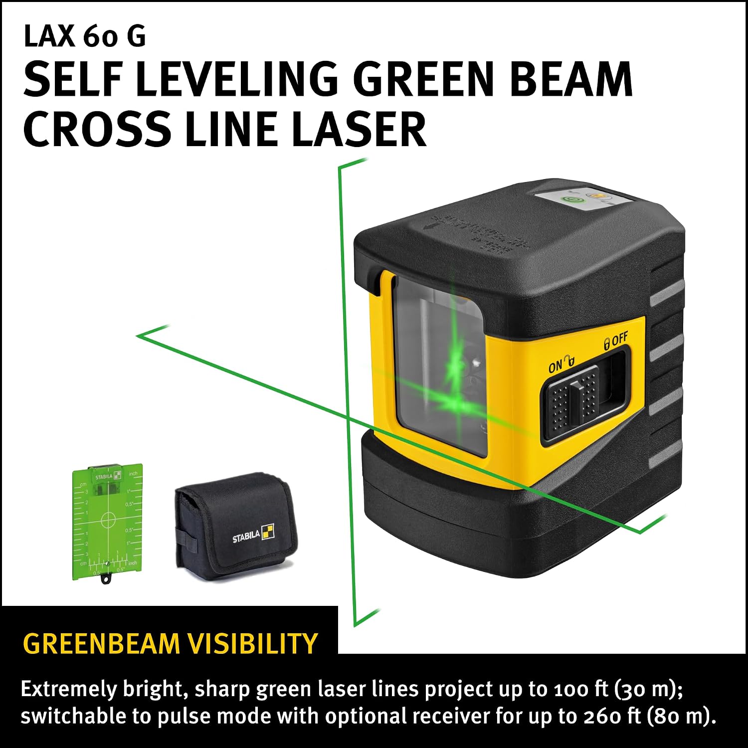 Stabila LAX 60 G Cross line Laser