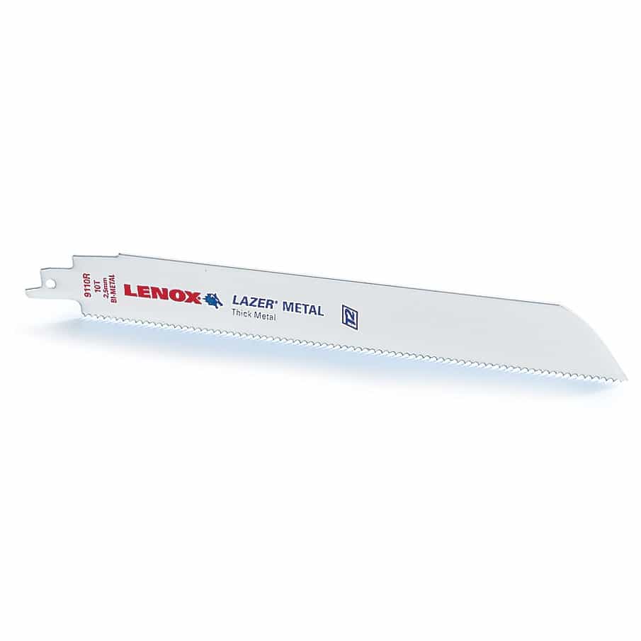 Lenox Lazer Metal Cutting Reciprocating Saw Blade Bi-Metal 9-Inch 14 Tpi 50/Pk - Ace Tool Group - Lenox