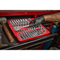 Milwaukee 48-22-9010 47 pc 1/2" Socket Wrench Set - SAE & Metric - Ace Tool Group - Milwaukee
