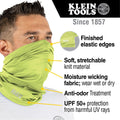 Klein 60465 Neck and Face Cooling Band Hi-Vis Yellow - Ace Tool Group - Klein