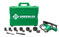 Greenlee 7306 11-Ton Hydraulic Knockout Kit with Hand Pump, 1/2" - 2" - Ace Tool Group - Greenlee