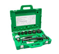 Greenlee 7306 11-Ton Hydraulic Knockout Kit with Hand Pump, 1/2" - 2" - Ace Tool Group - Greenlee
