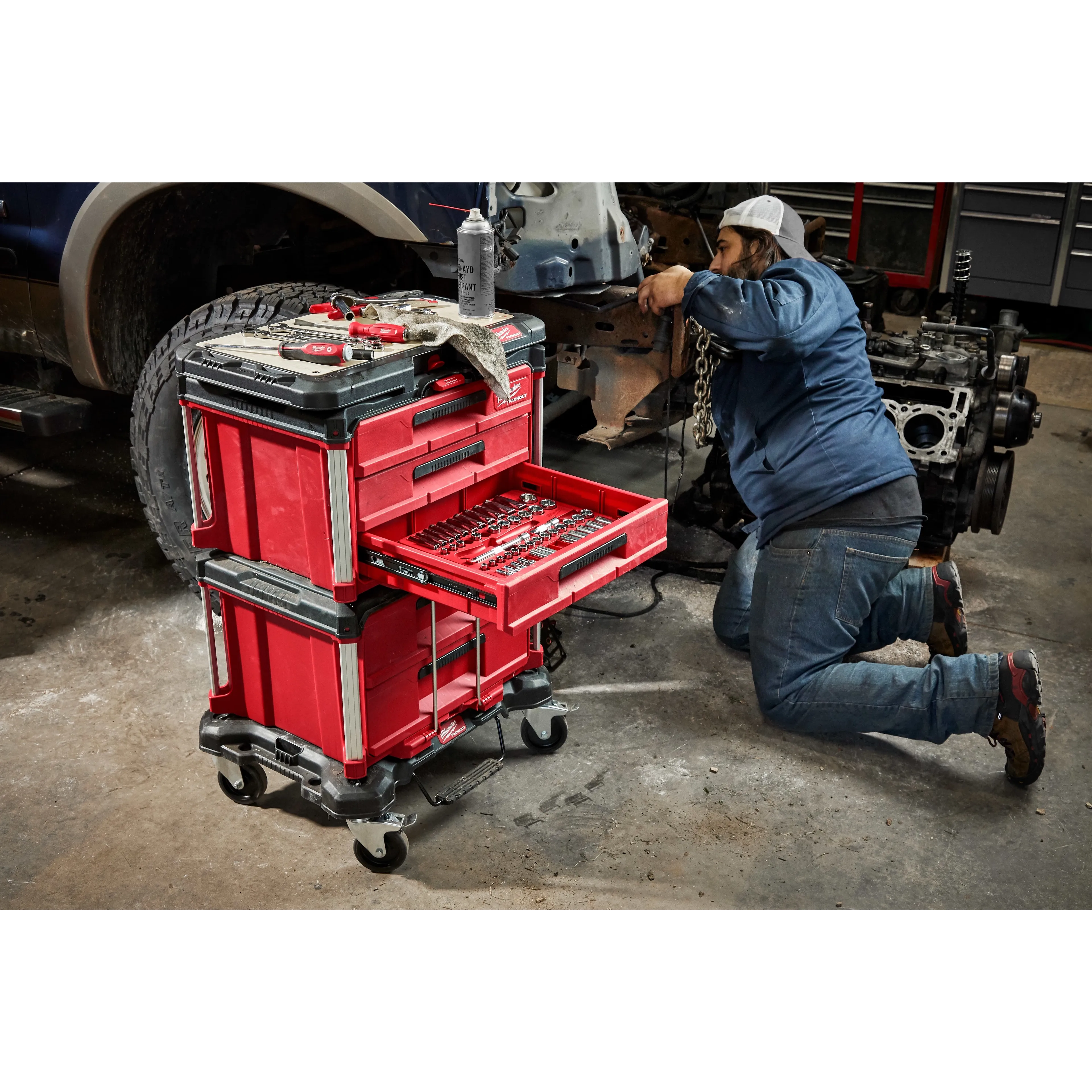 Milwaukee 48-22-8410 PACKOUT  Dolly Cart - Ace Tool Group - Milwaukee