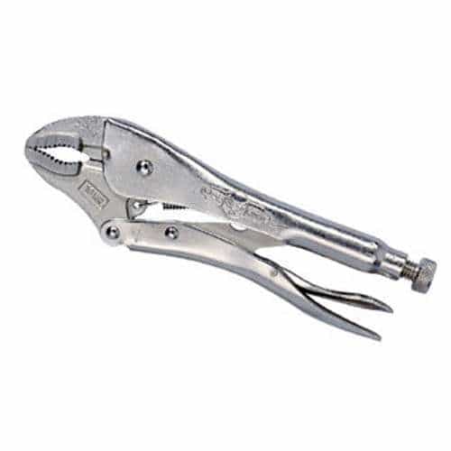 Irwin 1002L3 Vise-Grip Curved Jaw Locking Pliers With Wire Cutter 4-Inch (10)