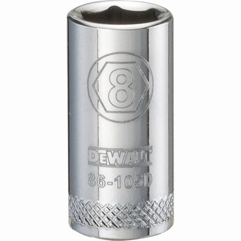 Dewalt Dwmt86105Osp 6 Point 1/4'' Drive Socket 8 Mm - Ace Tool Group - DeWalt