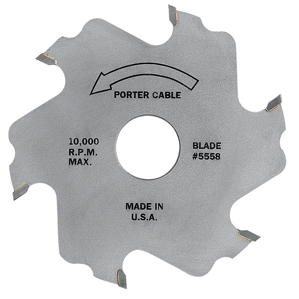 Porter Cable 4-Inch, 6 Tooth Plate Joiner Blade - Ace Tool Group - Porter Cable