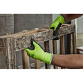 Milwaukee 48-73-8920 High-Visibility Cut Level 2 Polyurethane Dipped Gloves 6 Pack - Ace Tool Group - Milwaukee