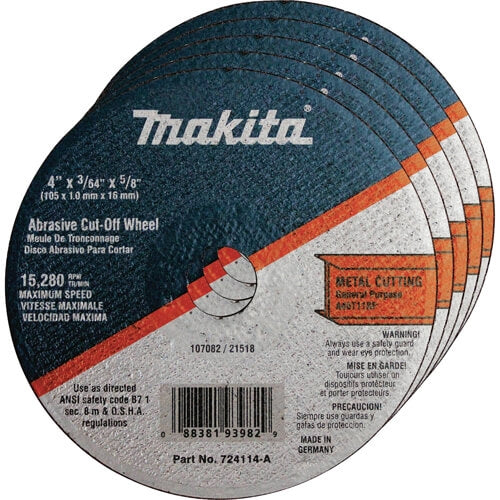 Makita 724114-A-25 Super Thin Cut-Off Wheel 25pk - Ace Tool Group - Makita