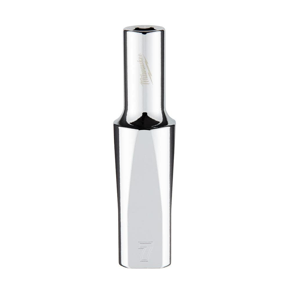 Milwaukee 45-34-9091 3/8 in. Drive 7mm Metric 6-Point Deep Socket - Ace Tool Group - Milwaukee
