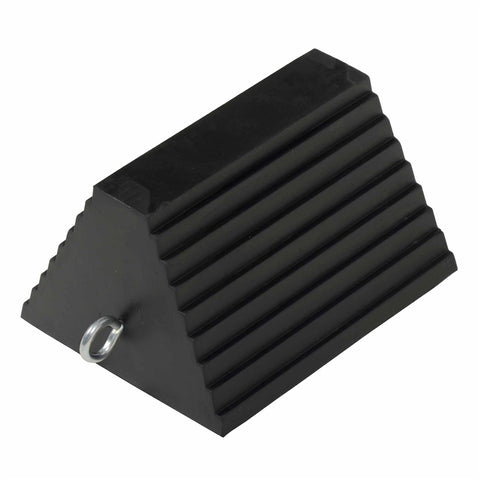 Vestil RWC-8 Rubber Wheel Chock-Eye Bolt 9.8X7.8X5.8 - Ace Tool Group - Vestil