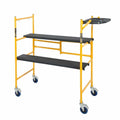 MetalTech I-IMCNAT 4' x 4' x 2' Mini Rolling Scaffold - Ace Tool Group - Metaltech