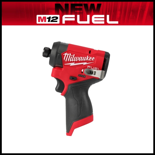 Milwaukee 3453-20 M12 FUEL 1/4 in. Hex Impact Driver - Ace Tool Group - Milwaukee