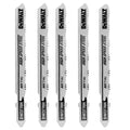 Dewalt Dw3774-5 3" 18Tpi Medium Metal Cutting Jig Saw Blade T-Shank (5 Pack) - Ace Tool Group - DeWalt