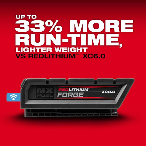 Milwaukee MXFXC608  MX FUEL FORGE XC8.0 Battery Pack - Ace Tool Group - Milwaukee