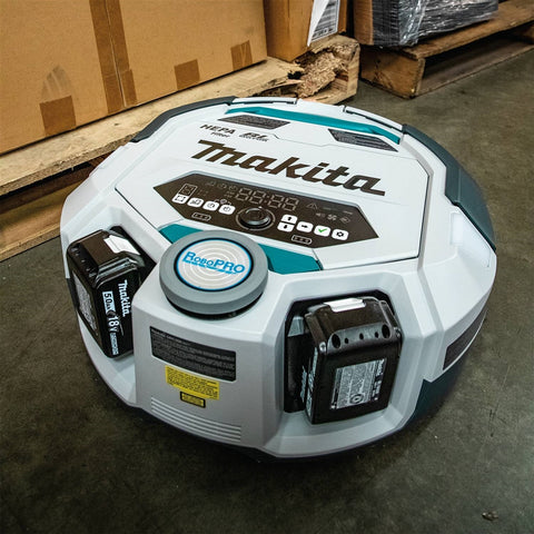 Makita DRC300PT 18V X2 LXT Brushless Cordless Smart Robotic HEPA Filter Vacuum, Kit (5.0Ah) - Ace Tool Group - Makita
